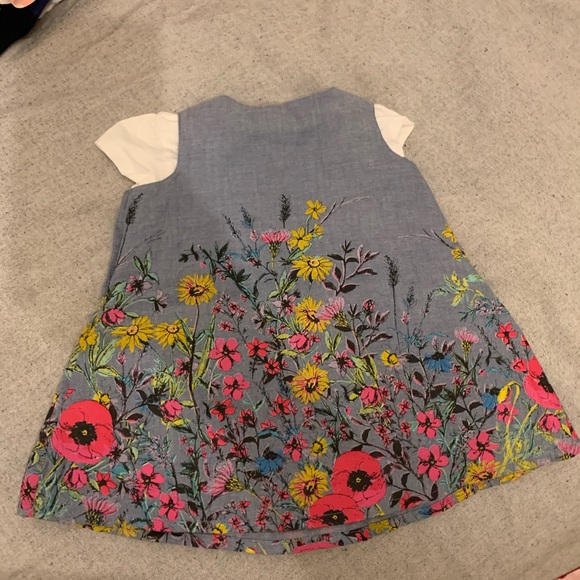 Monsoon baby girls 3-6 months matching set dress - Picture 5 of 6